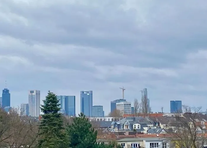 Schoenes Erwachen Im Frankfurter Penthouse * 美因河畔法兰克福