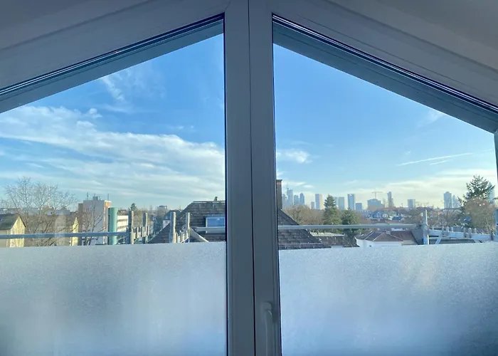 Schoenes Erwachen Im Frankfurter Penthouse 民宿 美因河畔法兰克福