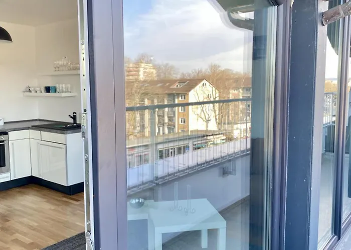 Schoenes Erwachen Im Frankfurter Penthouse * 美因河畔法兰克福
